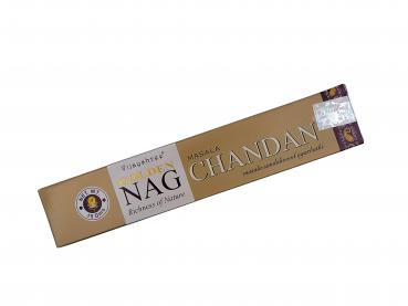 Chandan Golden Nag - Premium Räucherstäbchen - Vijayshree